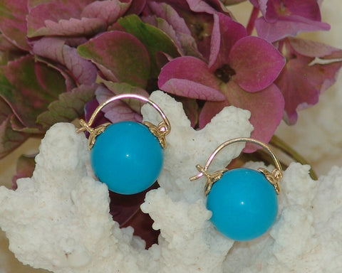 Magnesite Earring