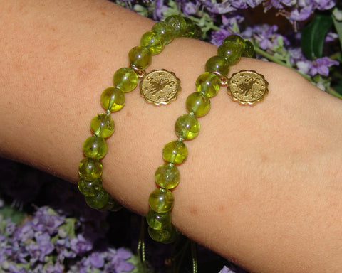 Peridot Leo Bracelet