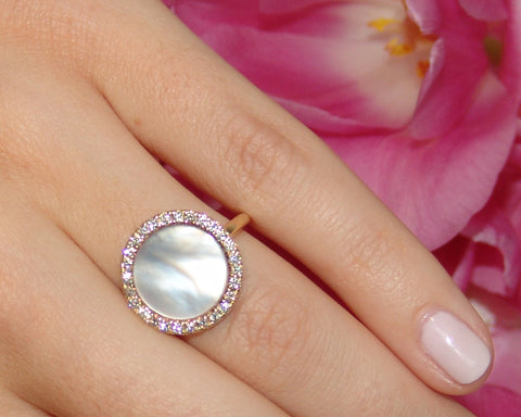 Mother of Pearl Ring