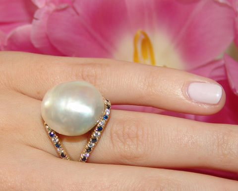 South Sea Pearl Ring