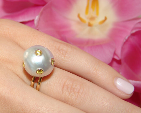 South Seat Pearl Ring