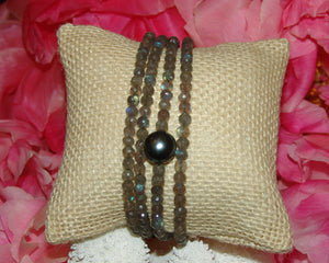 South Sea Pearl Necklace/Wrap Bracelet