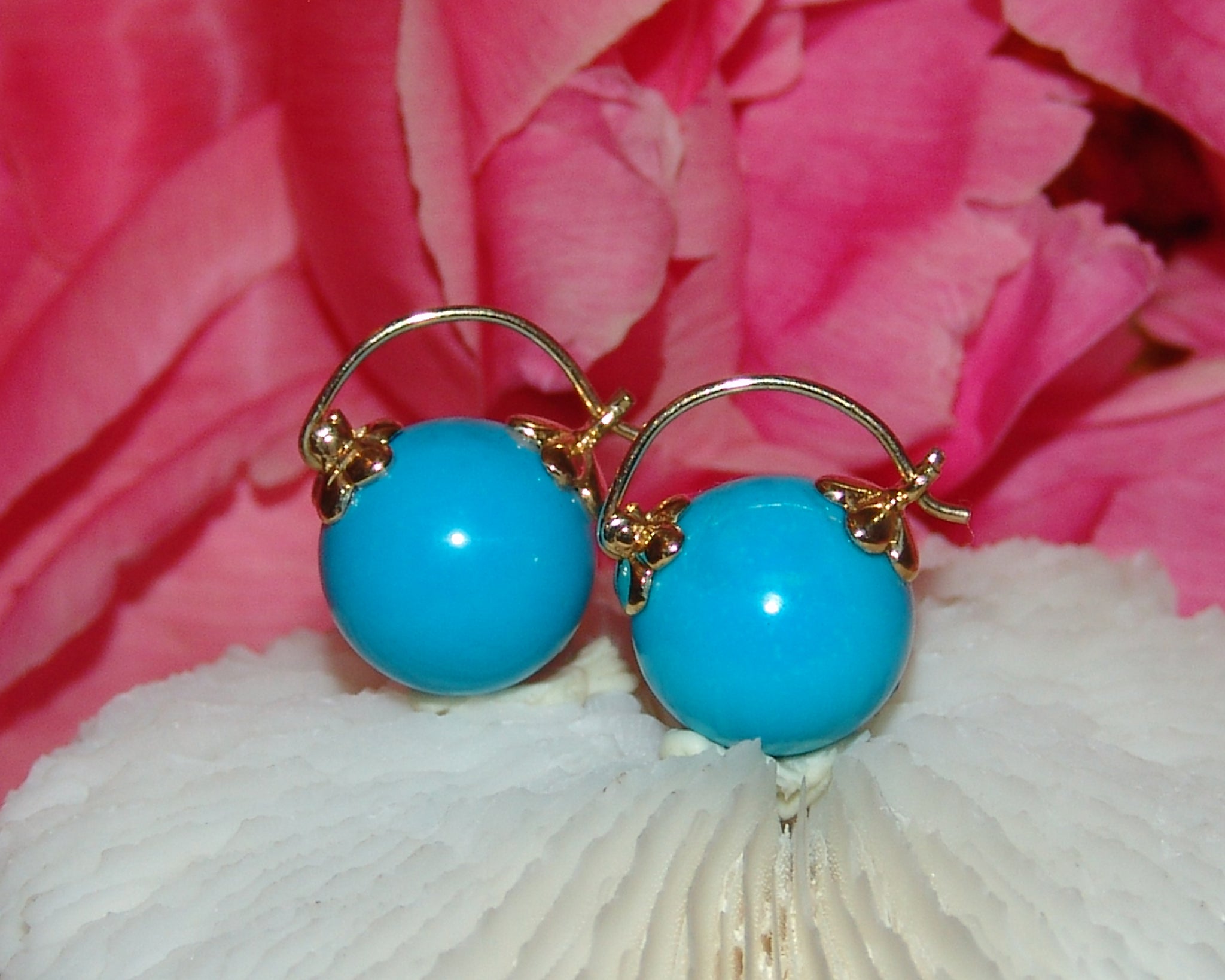 Magnesite Earring