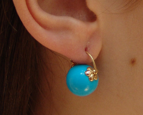 Magnesite Earring