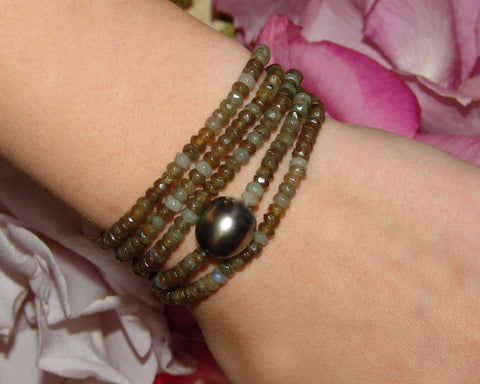 South Sea Pearl Necklace/Wrap Bracelet