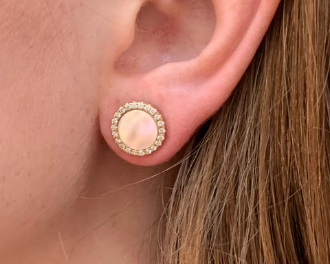 Mother of Pearl Earring