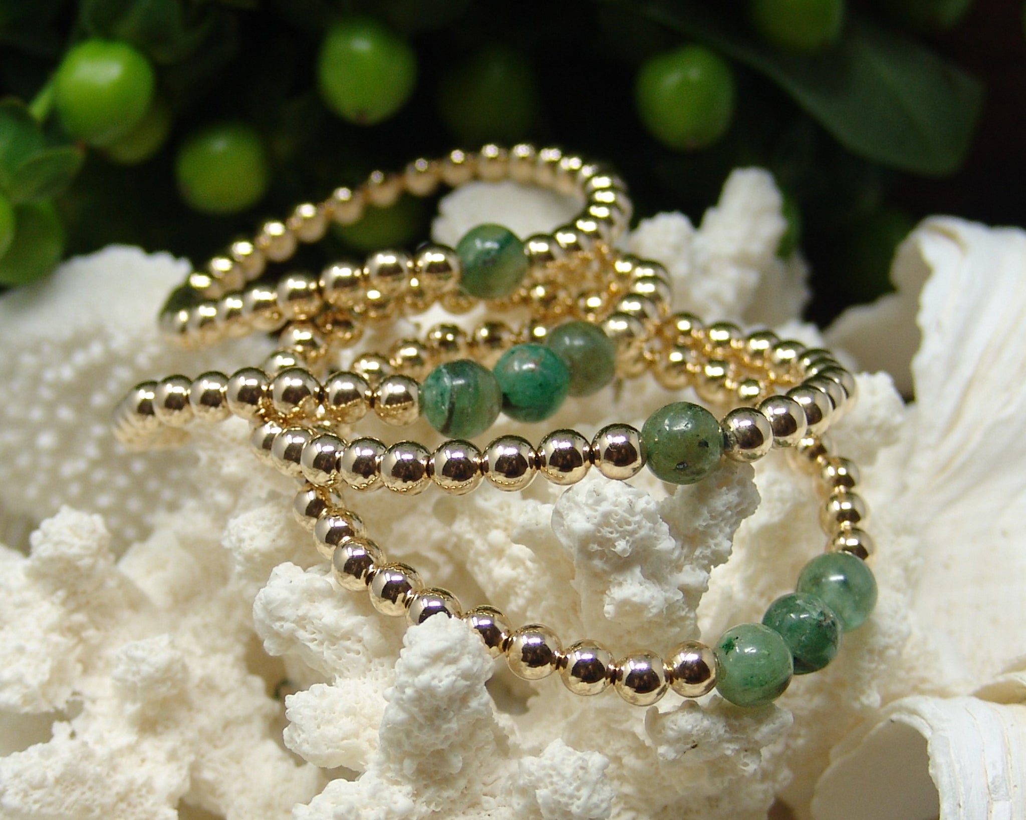 African Jade Bracelet