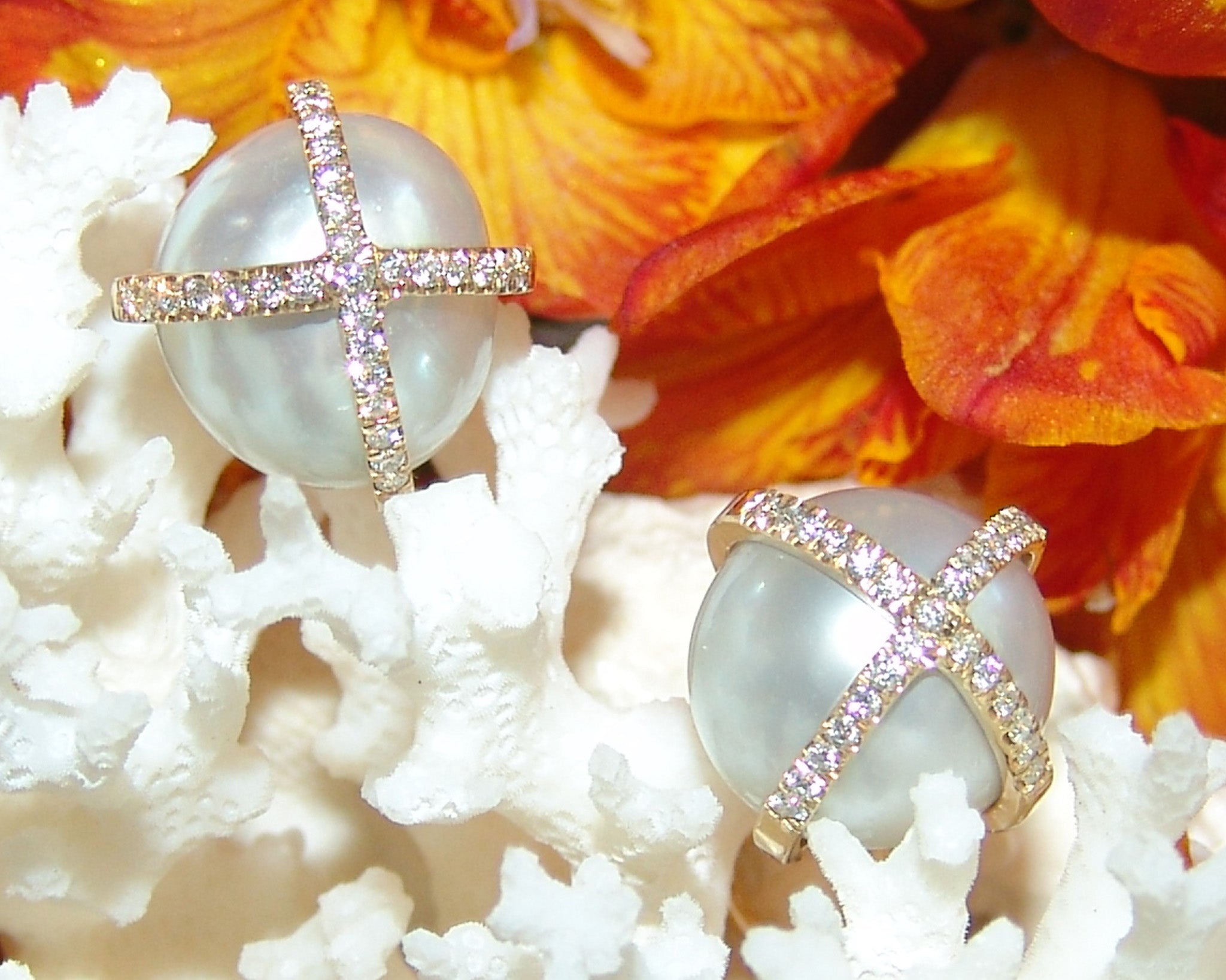 South Sea Pearl Earrings