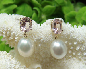 White South Sea Pearl Earring