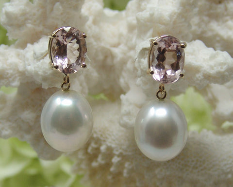 White South Sea Pearl Earring