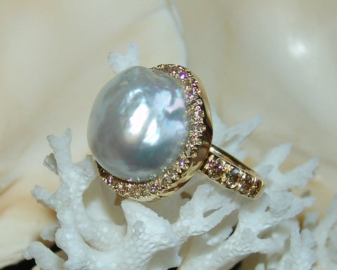 South Sea Pearl Ring