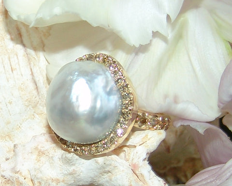 South Sea Pearl Ring