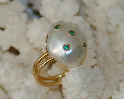 South Sea Pearl Ring