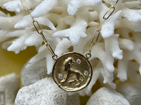 Leo (Lion) Astrology Necklace