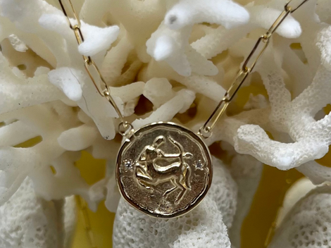 Sagittarius Astrology Necklace